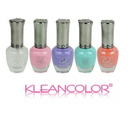 Kleancolor Gellak zonder lamp, pastel set - Met gratis Glasvijl